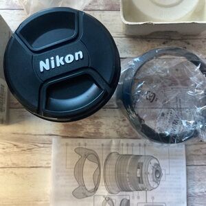 Nikon Black Lens Cap and Accessories